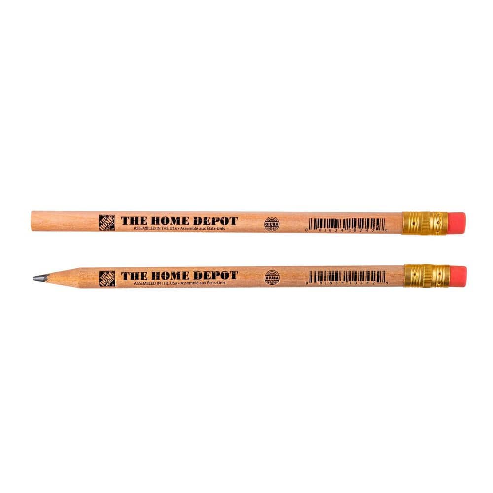 The Home Depot Jumbo Round Pencil Writing Utensil (72-Pack) (2)