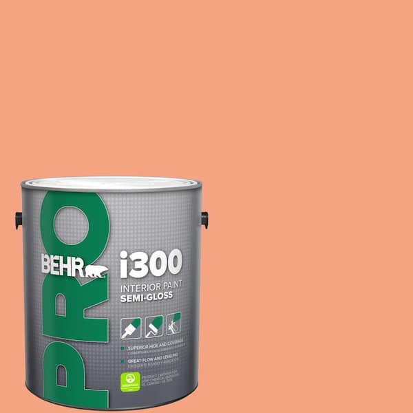 BEHR PRO 1 gal. #P190-4 Siren Semi-Gloss Interior Paint (2)