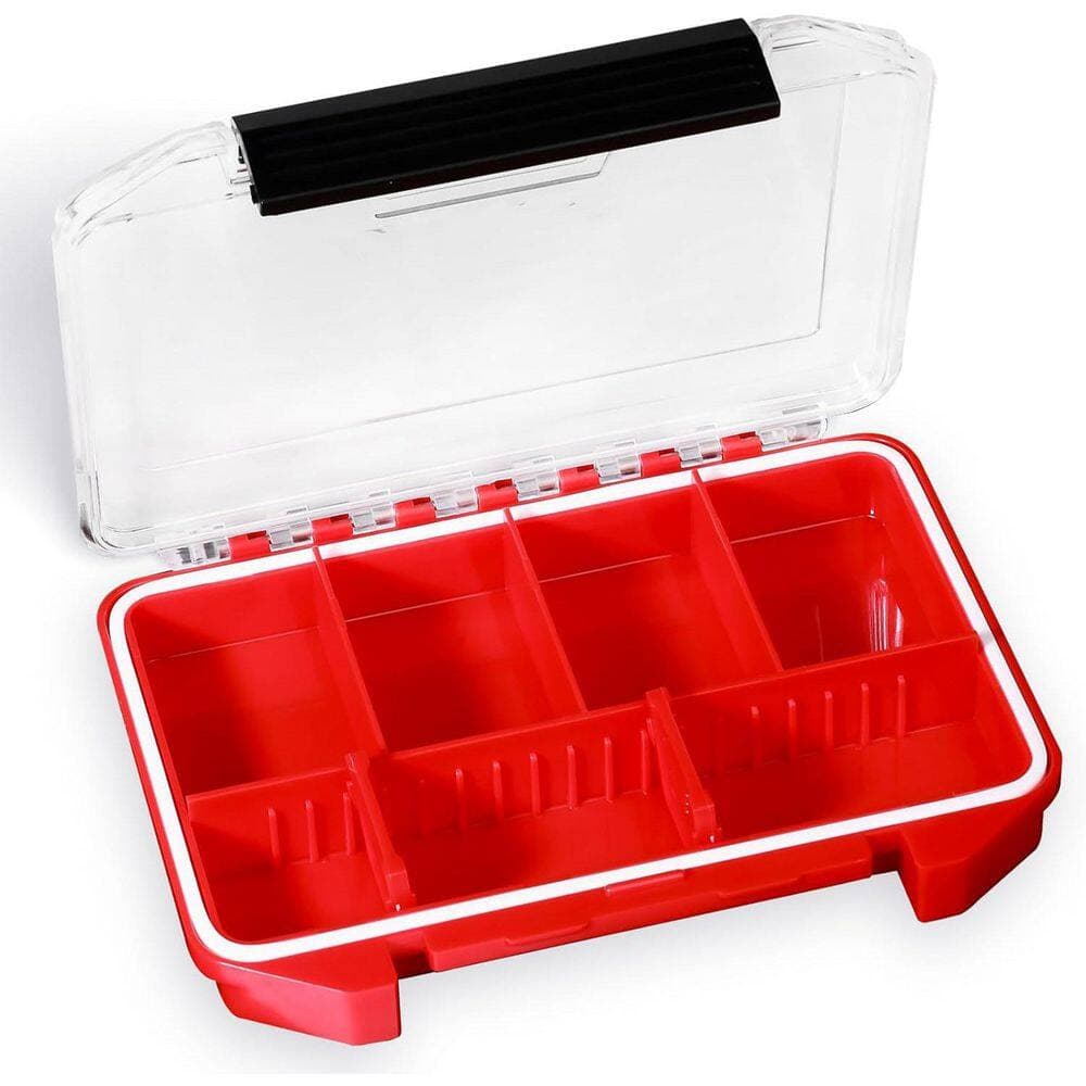Unbranded IPX4 Waterproof Small Parts Organizer Plastic Storage Case with Removable Dividers for Tools and Accessories (2-Pack) (2)