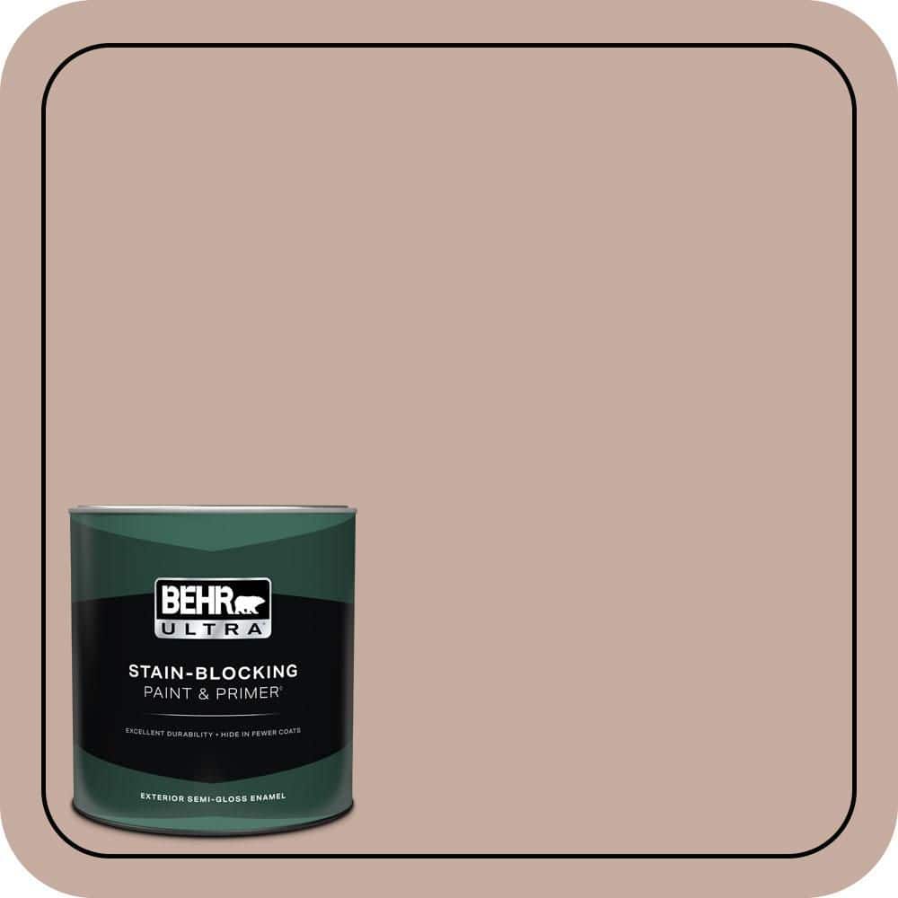 BEHR ULTRA 1 qt. #PMD-94 Floral Arrangement Semi-Gloss Enamel Exterior Paint & Primer