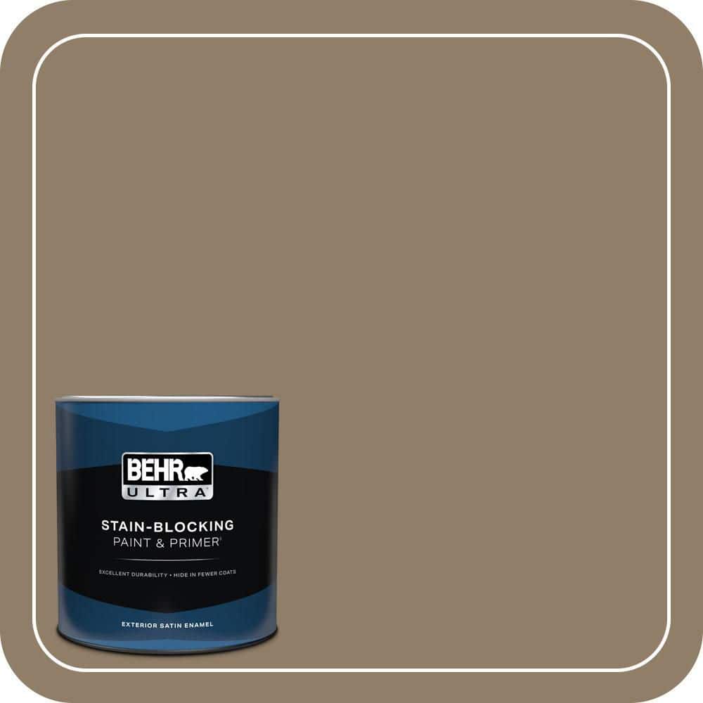 BEHR ULTRA 1 qt. #PPU7-03A Sophisticate Satin Enamel Exterior Paint & Primer (1)