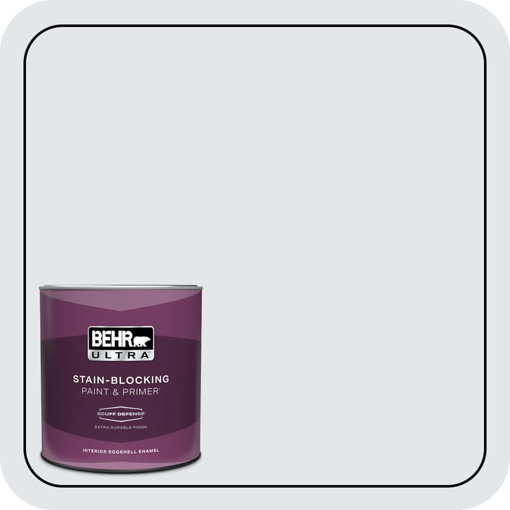BEHR ULTRA 1 qt. #610E-2 Winter Day Extra Durable Eggshell Enamel Interior Paint & Primer