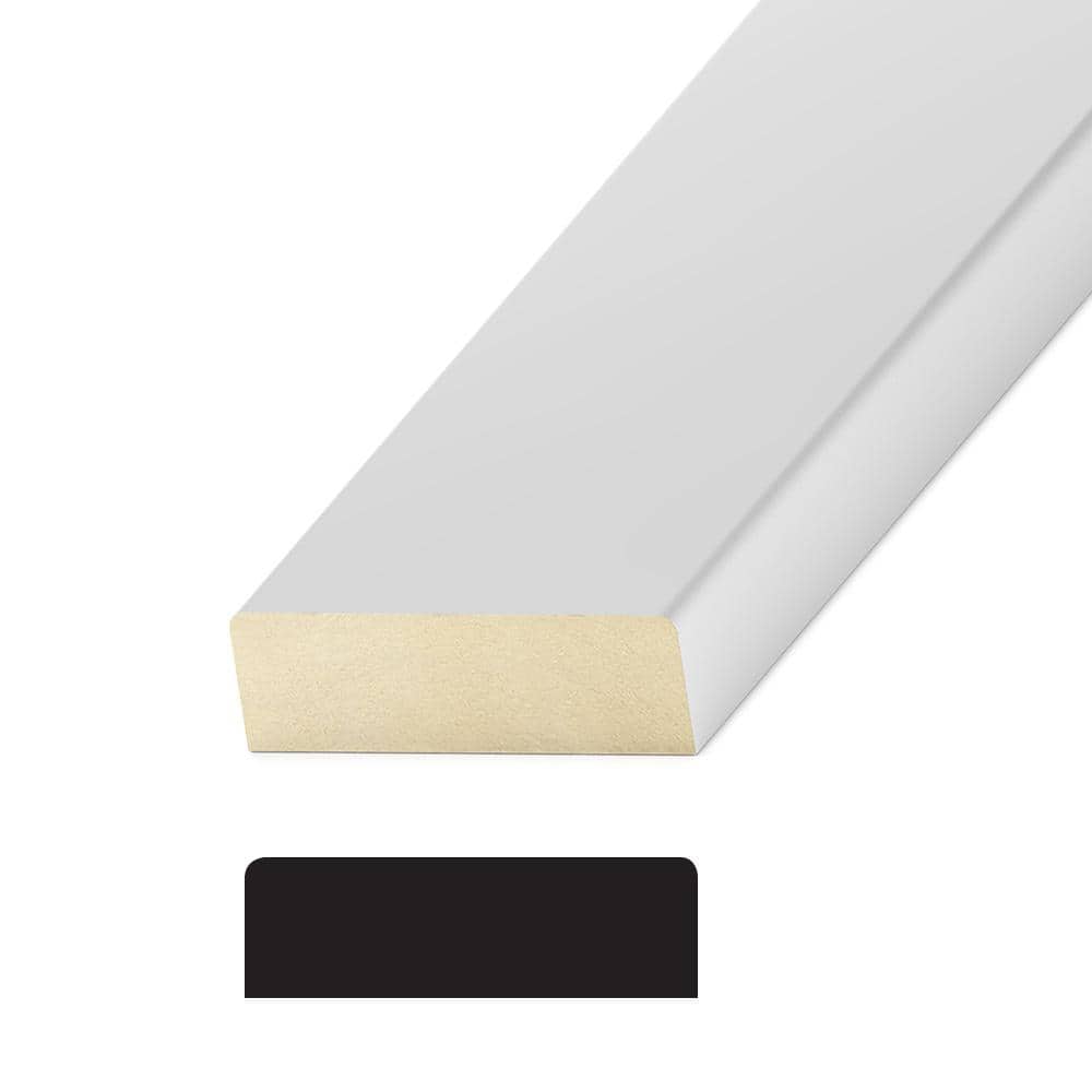 Unbranded 1 in. x 3-1/2 in. MDF 2 R.E. Header Moulding