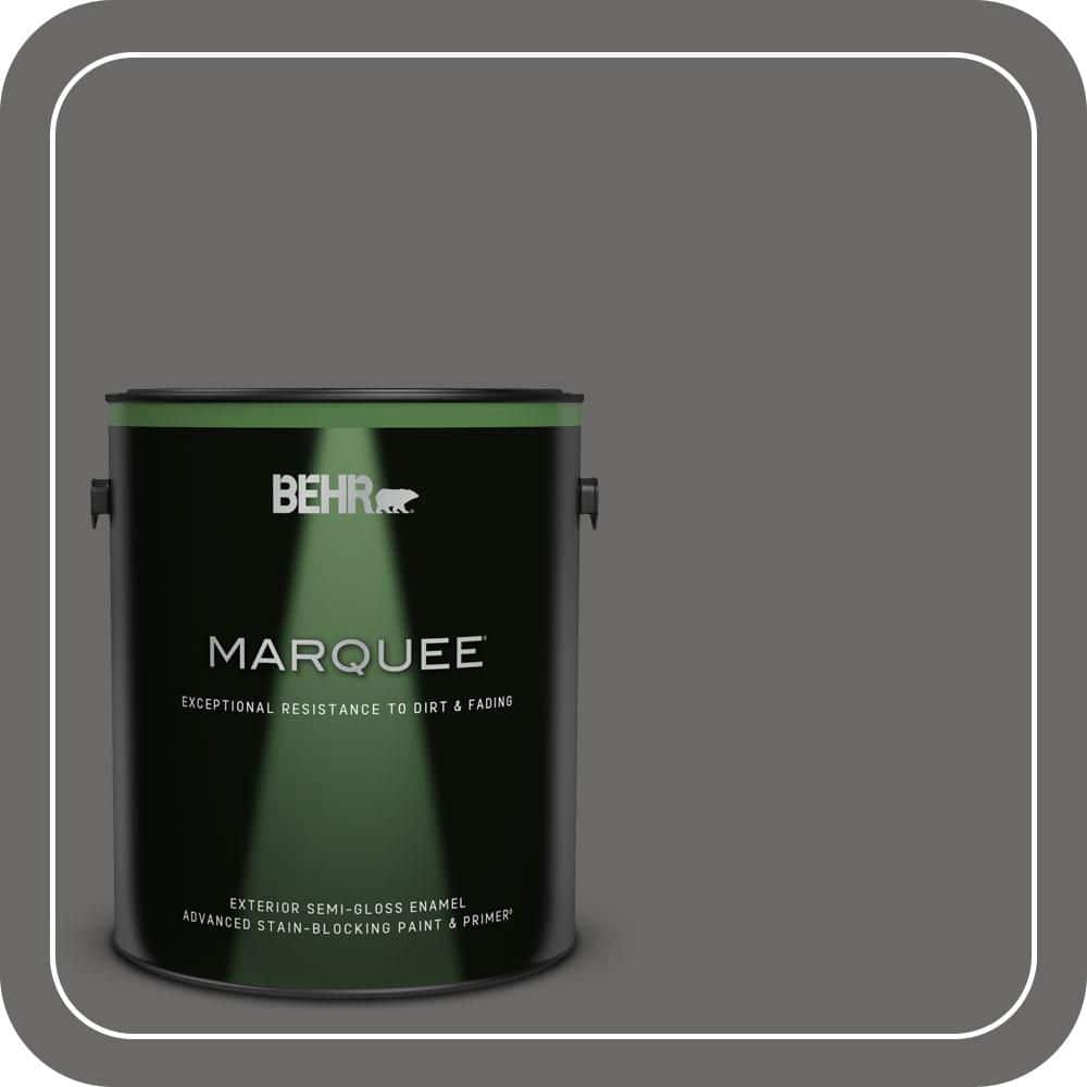 BEHR MARQUEE 1 gal. #T11-5 Not So Innocent Semi-Gloss Enamel Exterior Paint & Primer