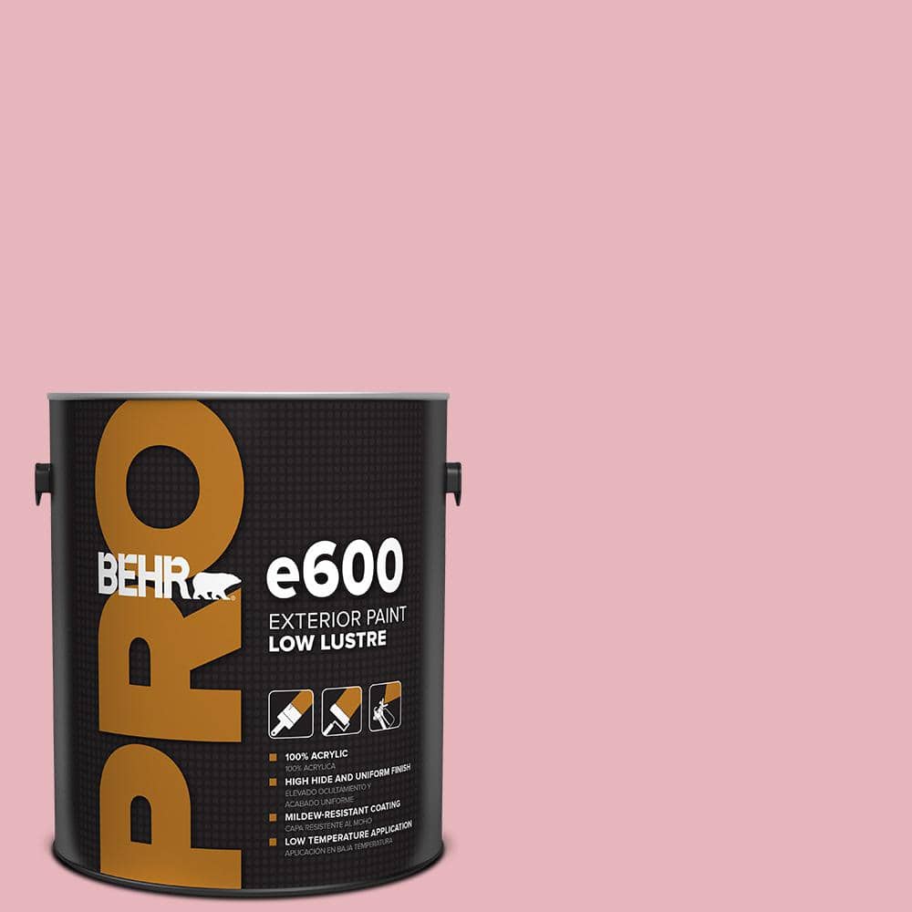 BEHR PRO 1 gal. #110C-2 Colonial Rose Low Luster Exterior Paint