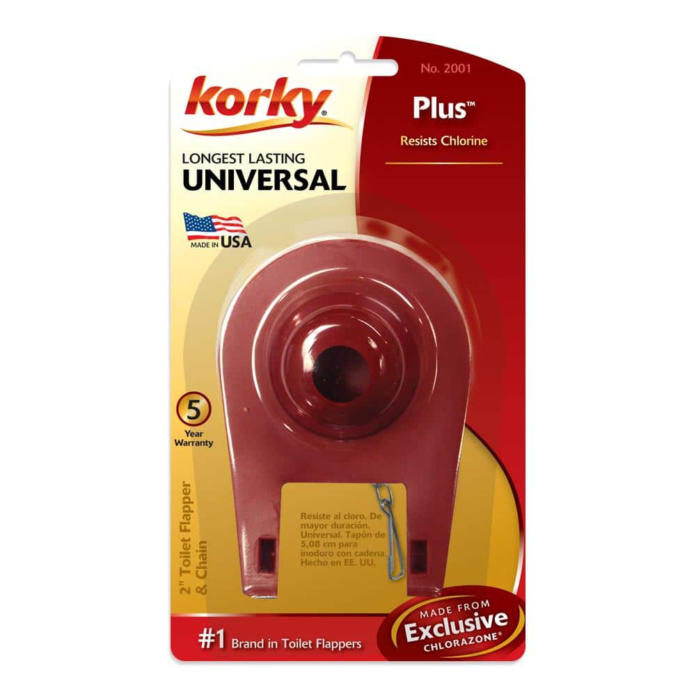 Korky Premium 2 in. Universal Toilet Tank Flapper (4)
