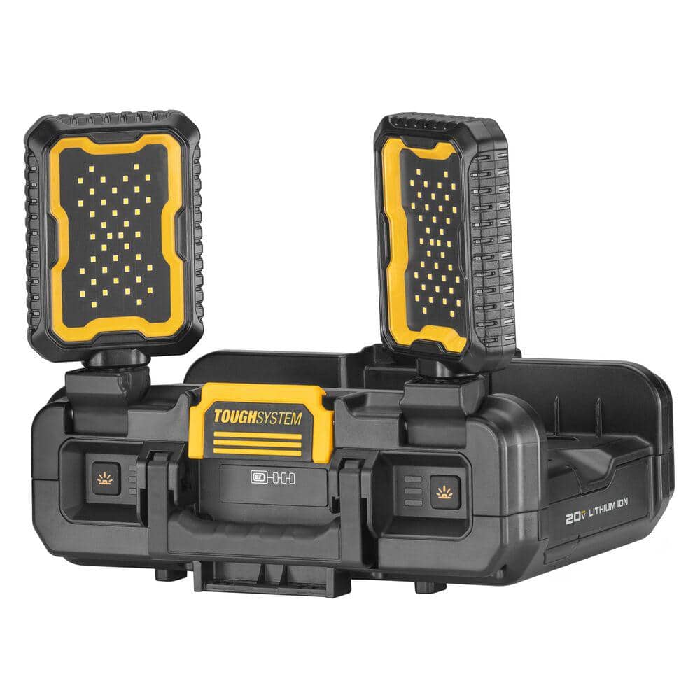 DEWALT Tough System 2.0 Flex Volt 20V/60V Cordless LED Adjustable Work Light (3)