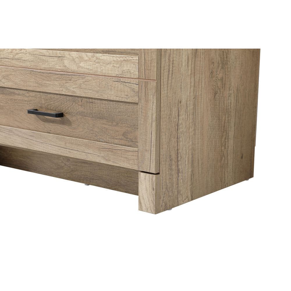 TIMELESS HOME 28 in. W x 18 in. D x 65 in. H Beige Freestanding Linen Cabinet (2)