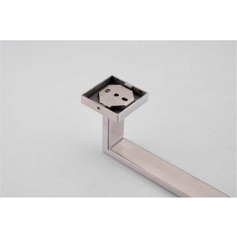 Adrinfly 9-Piece Bath Hardware Set with Mounting Hardware in Brushed Nickel (3)
