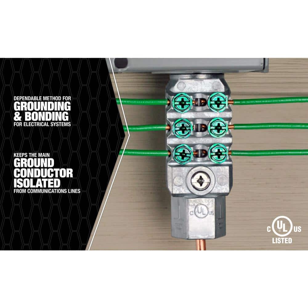Southwire 1/2 in. Inline Intersystem Bonding Bridge Connector (3)