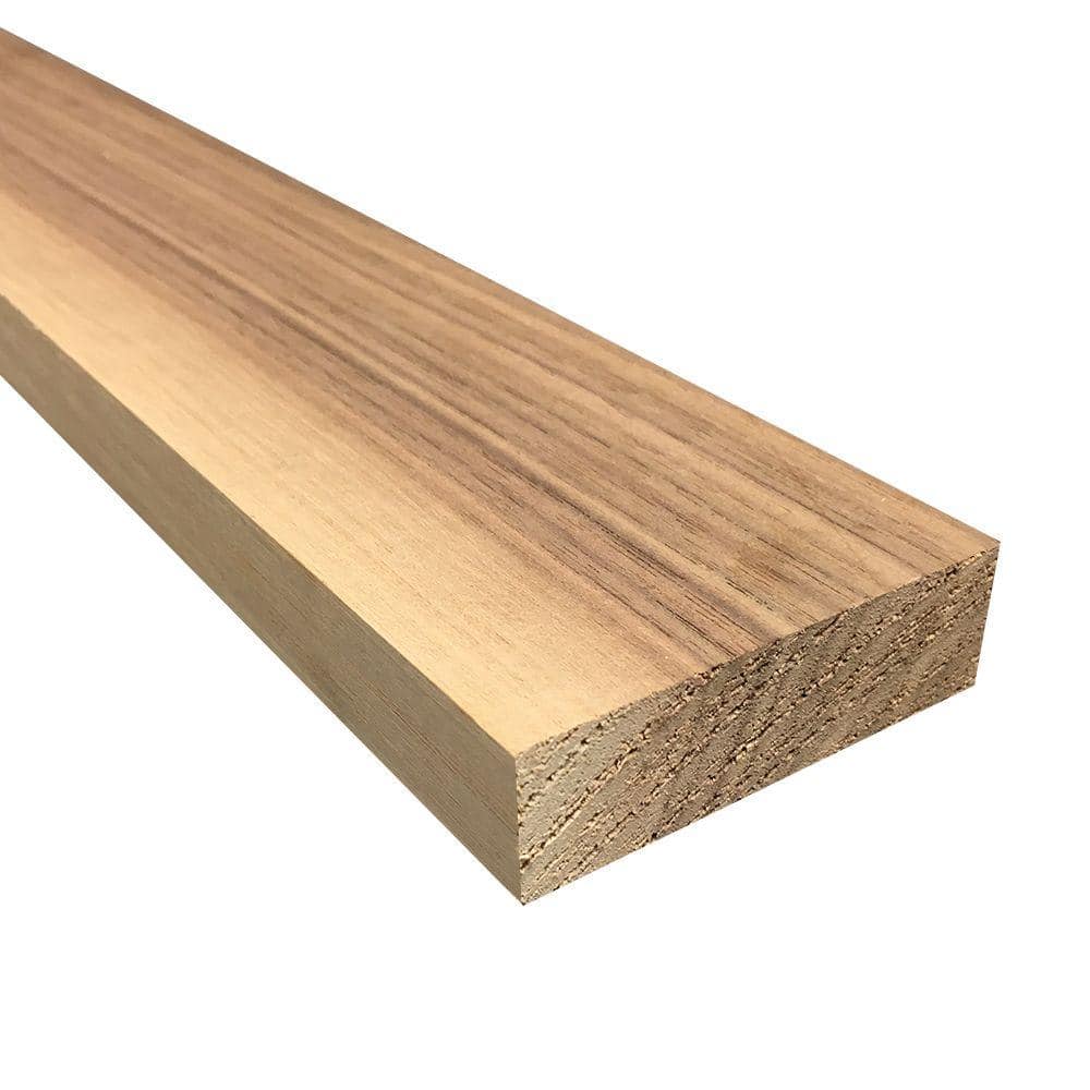 Weaber 1 in. x 3 in. x Random Length S4S Walnut Board