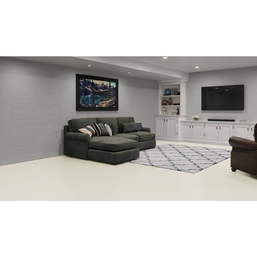 DRYLOK Original 5 gal. Gray Flat Latex Interior/Exterior Basement and Masonry Waterproofer (3)