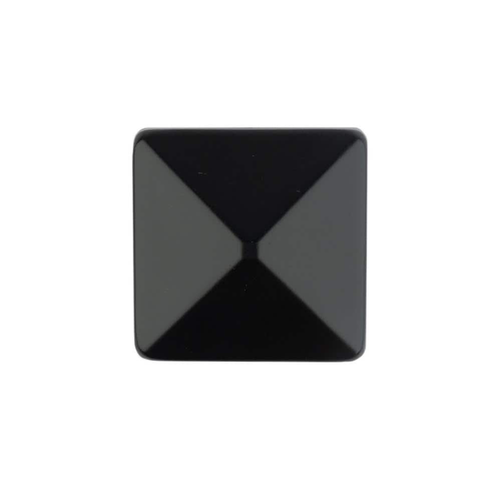 Unbranded 4 in. x 4 in. Black Metal Post Cap (3)