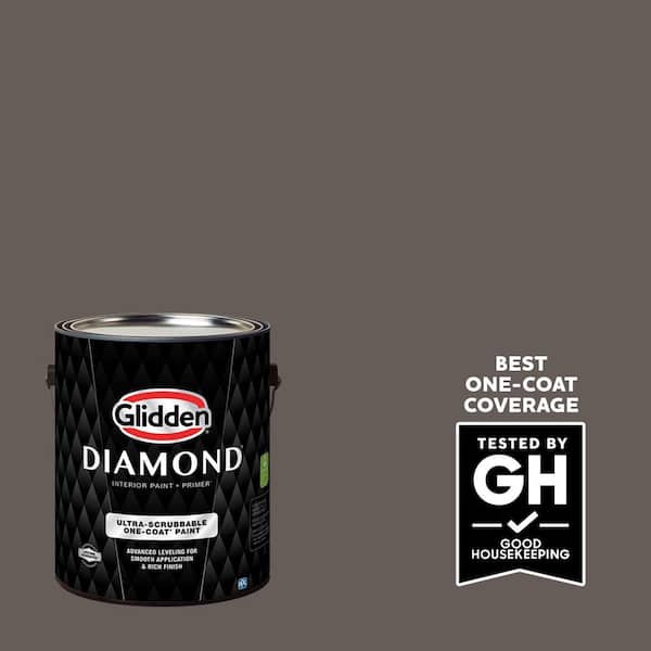 Glidden Diamond 1 gal. PPG1005-6 Oswego Tea Satin Interior Paint with Primer (2)