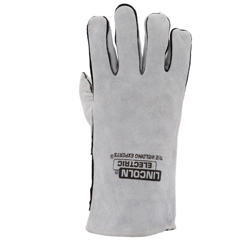 Lincoln Electric Cloth-Lined Leather Welding Gloves (4)