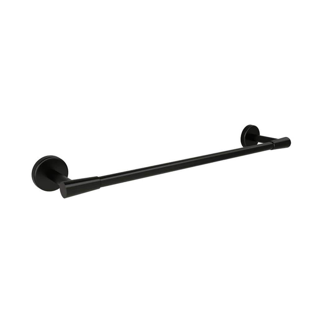HELVEX Deco 15 in. Towel Bar in Matte Black