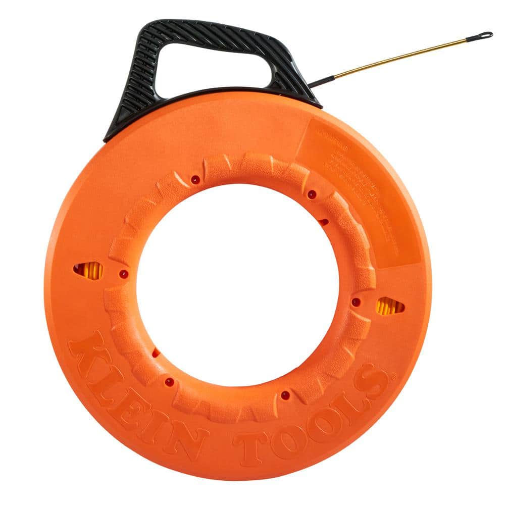 Klein Tools 200 ft. Fiberglass Fish Tape with Spiral Leader (3)
