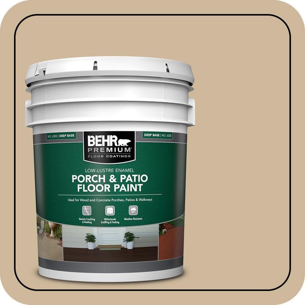 BEHR PREMIUM #BXC-80 Low-Lustre Enamel Interior/Exterior Porch and Patio Floor Paint (1)