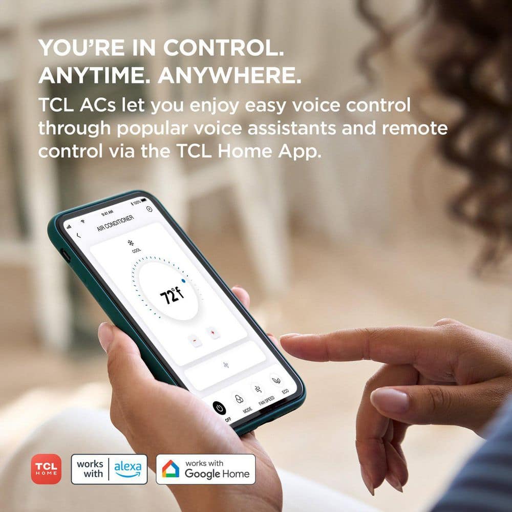 TCL 14,000 BTU (DOE) 230V Through-the-Wall Air Conditioner Cools 700 sq. ft. with Supplemental Heating, Remote and Wi-Fi (3)