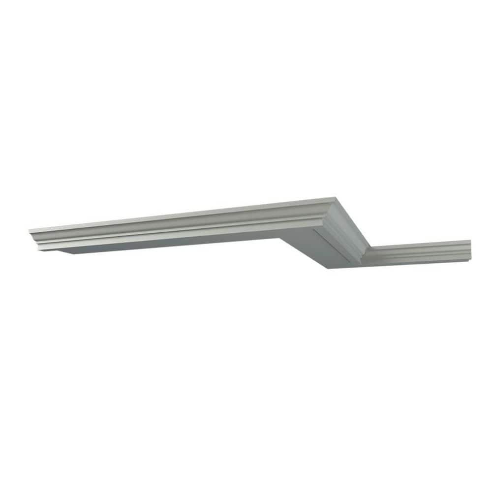 Ekena Millwork Alora 6.125 in. D x 6.125 in. W x 96 in. L Polyurethane Crown Moulding (1)