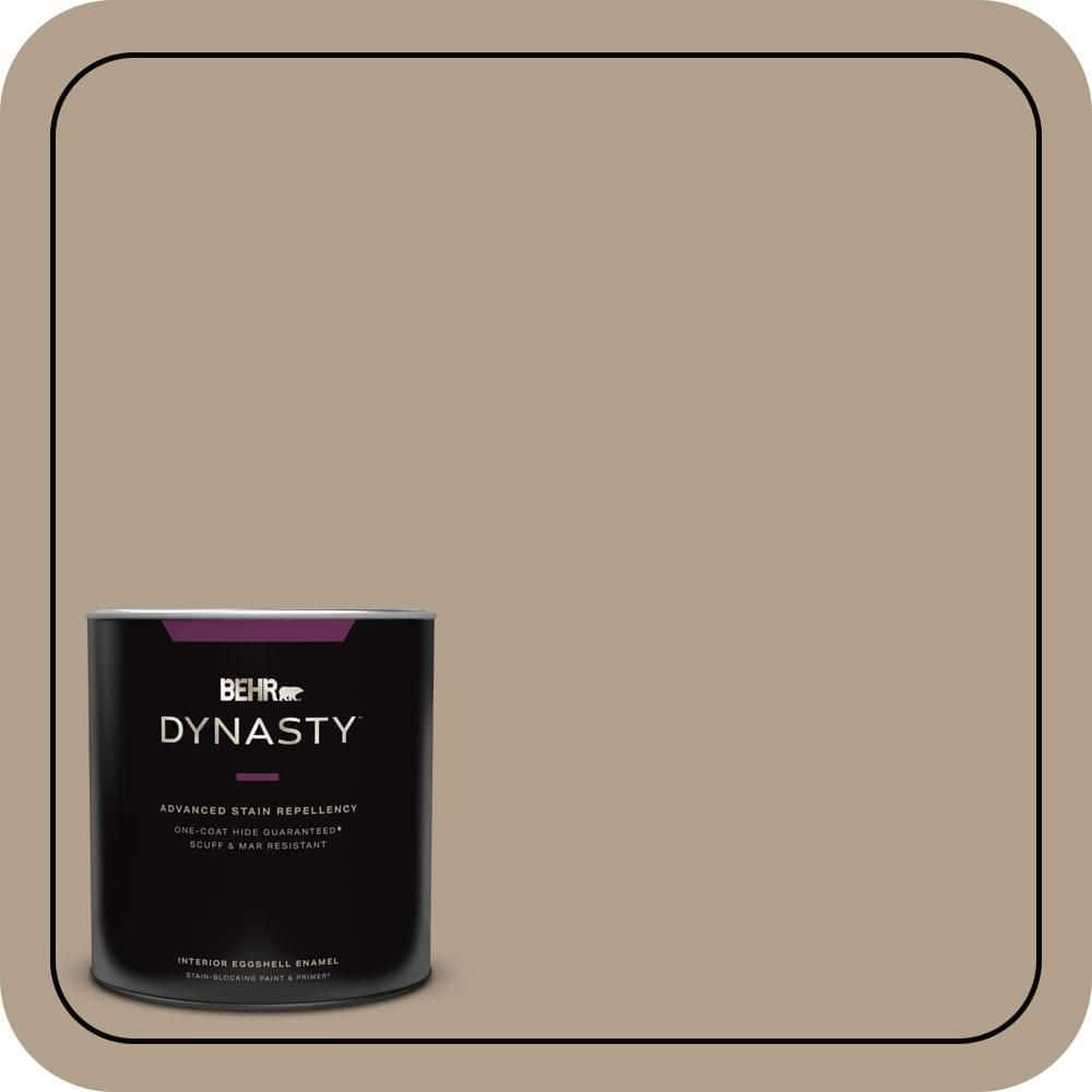 BEHR DYNASTY 1 qt. #PWL-85 Stepping Stones Eggshell Enamel Interior Stain-Blocking Paint and Primer