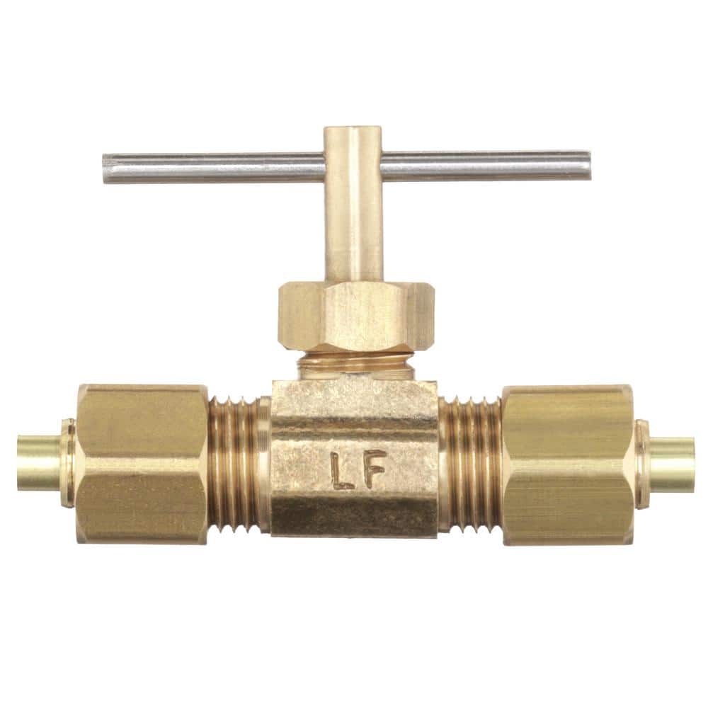 Everbilt 1/4 in. OD Compression Brass Valve Fitting