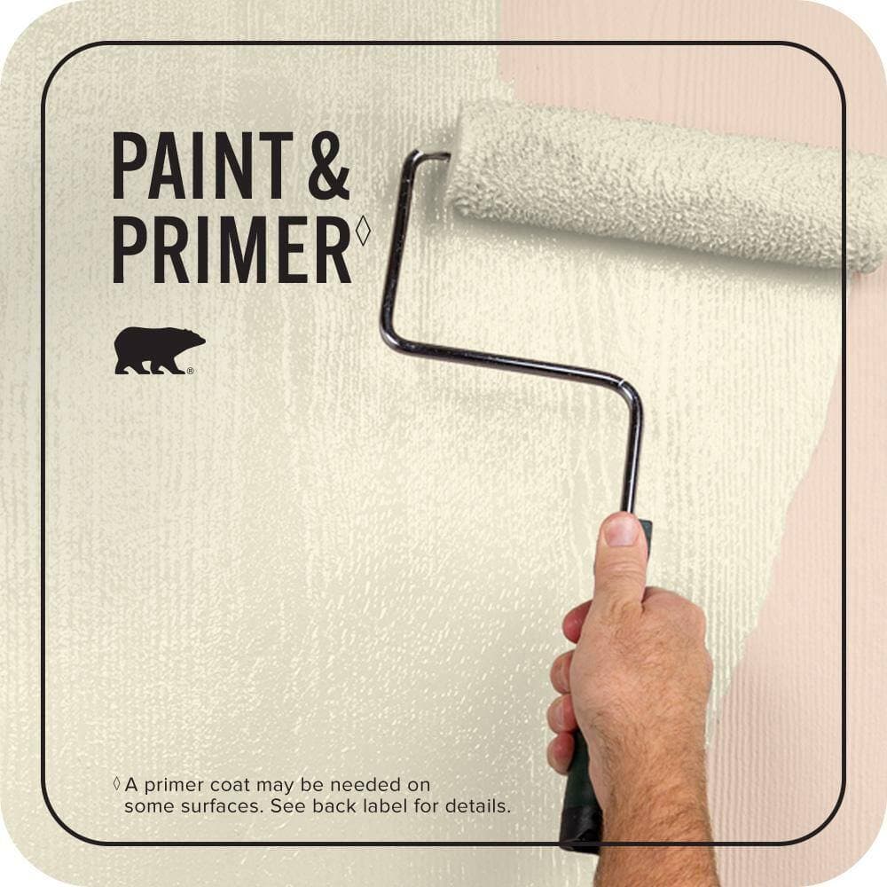 BEHR PREMIUM PLUS #380C-1 Sun Glint Enamel Low Odor & Primer (4)