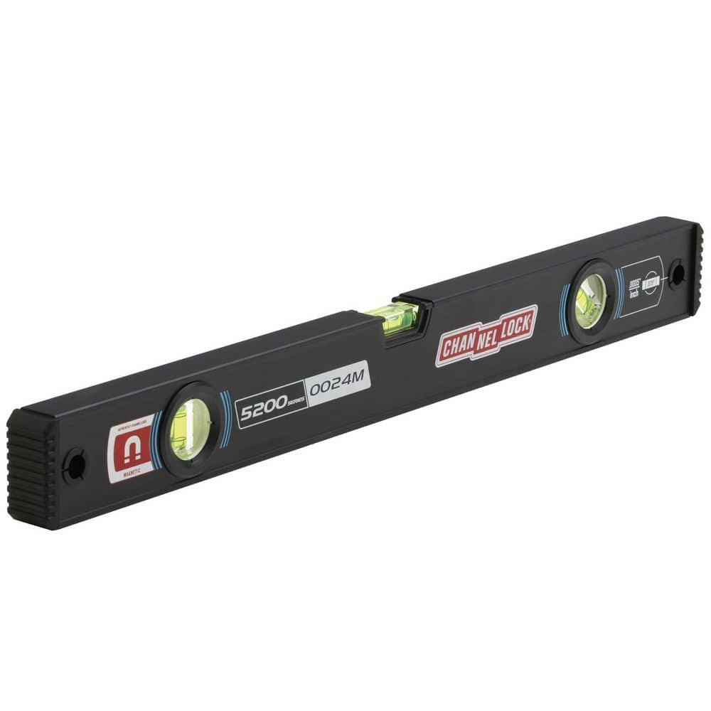 Channellock 24 in. Aluminum Box Beam Magnetic Level