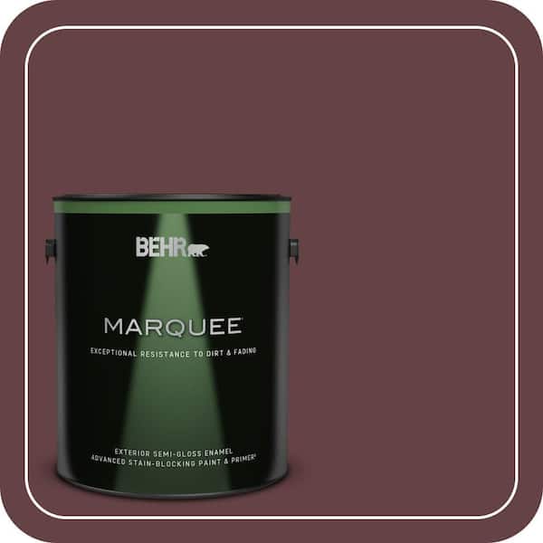 BEHR MARQUEE 1 gal. #T11-10 Wild Thing Semi-Gloss Enamel Exterior Paint & Primer (2)