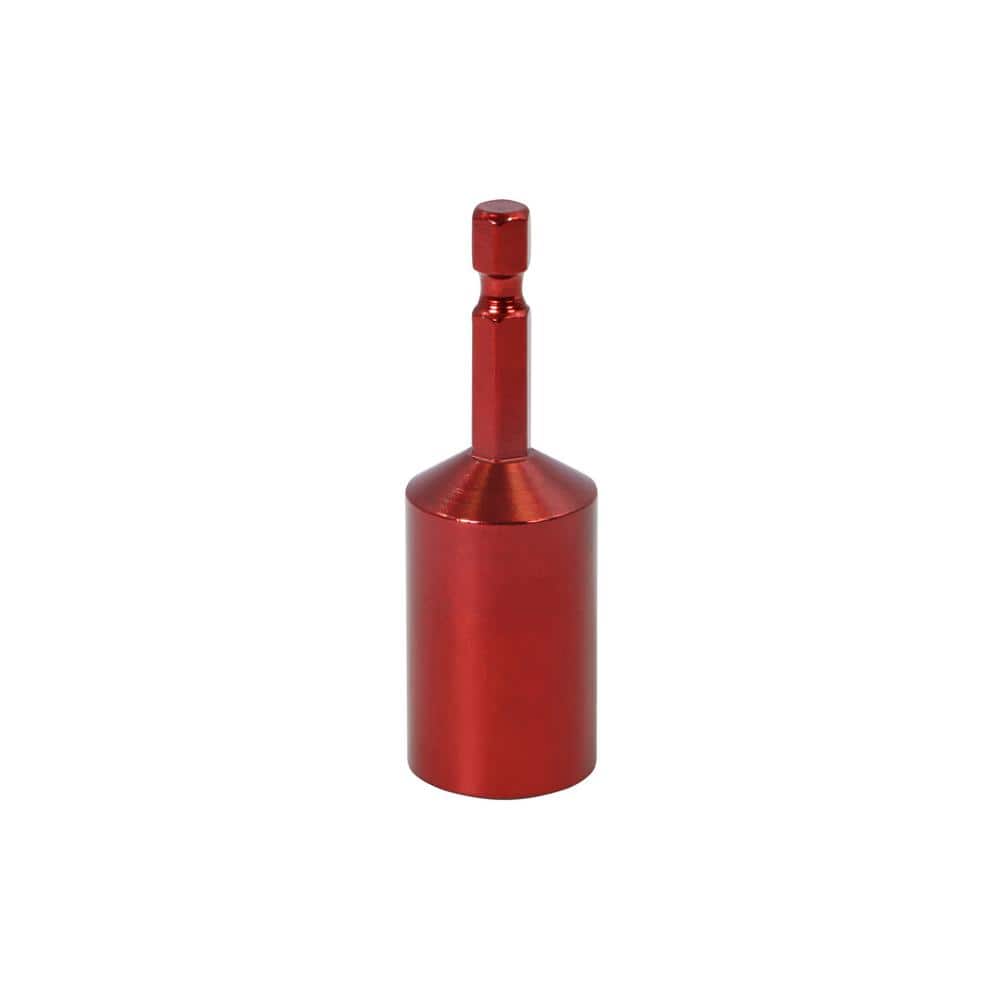 PLUMBFLEX 2-1/2 in. x 3/4 in. #14 SW Red Hex Nut Driver for Horizontal Rod Anchor Installation (1)