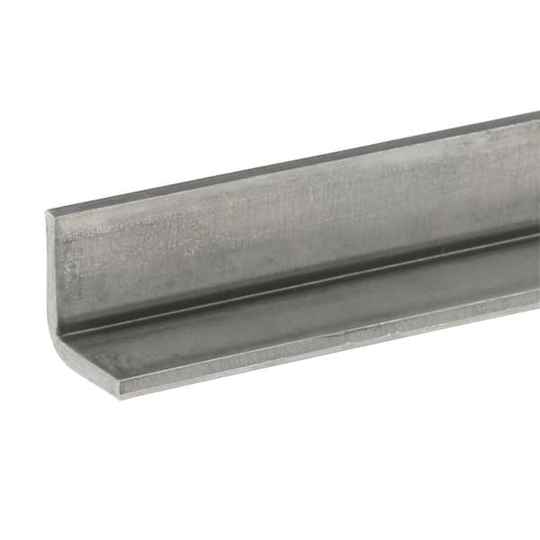Everbilt 5/8 in. x 1 in x 3 ft. - 1/8 in. Thick Offset Plain Steel Angle (2)