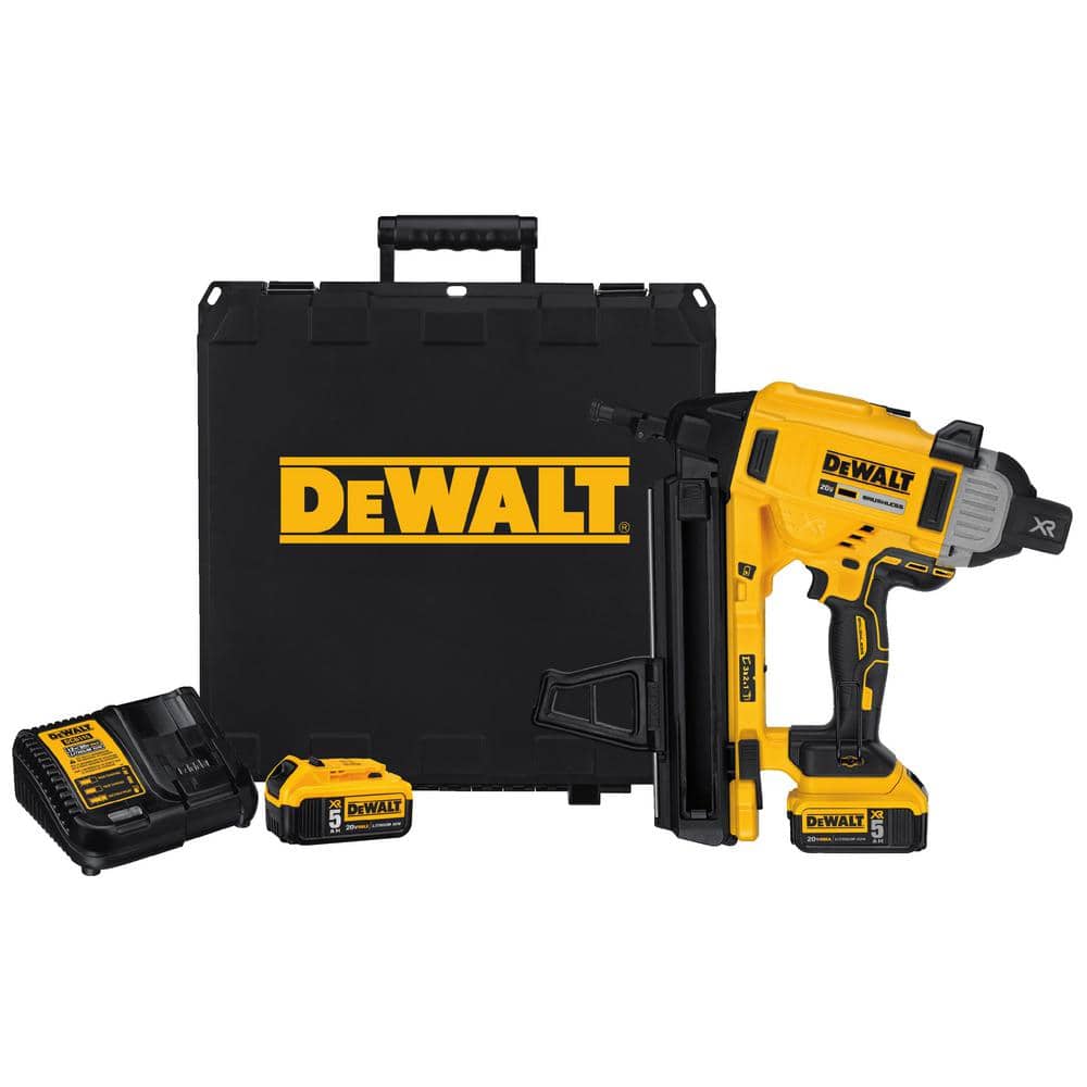 DEWALT 20-Volt Lithium Ion Cordless Concrete Nailer (1)