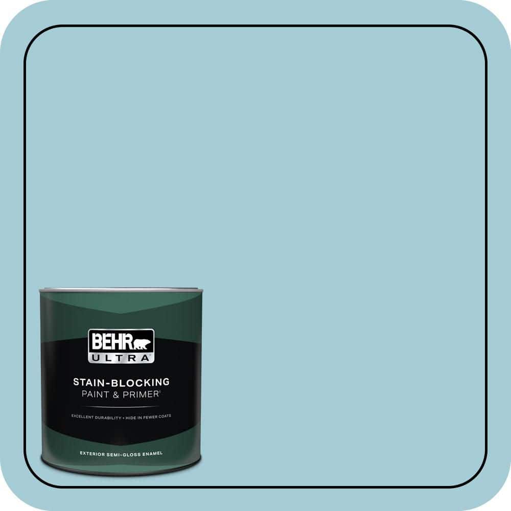 BEHR ULTRA 1 qt. #S460-2 Drip Semi-Gloss Enamel Exterior Paint & Primer