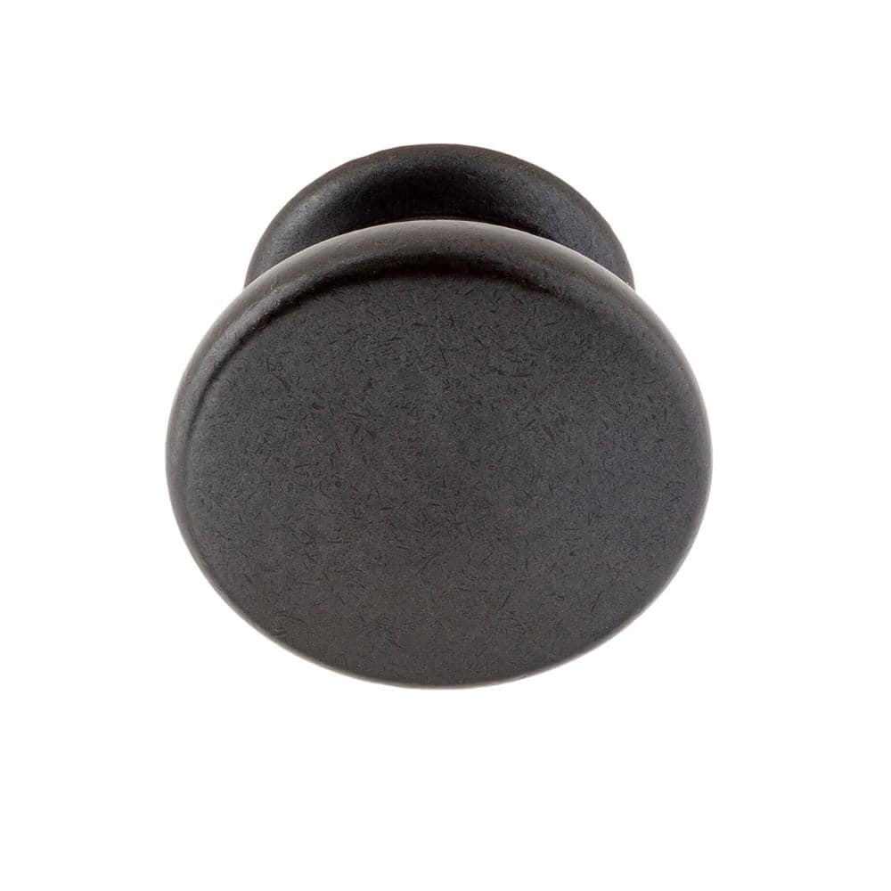 Sumner Street Home Hardware Rustic 1-1/2 in. (38 mm) Antique Brass Round Cabinet Knob (2)
