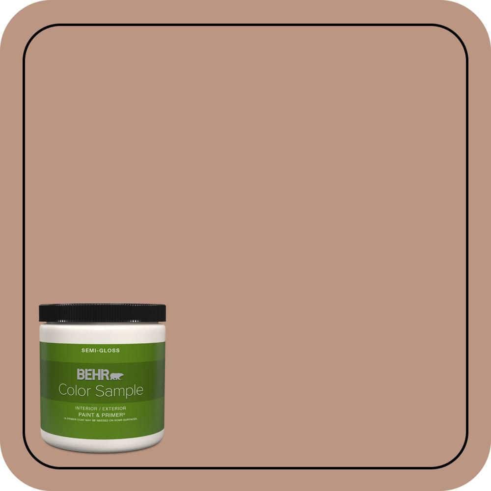 BEHR PREMIUM PLUS #S190-4 Spiced Brandy Enamel & Primer Color Sample (1)