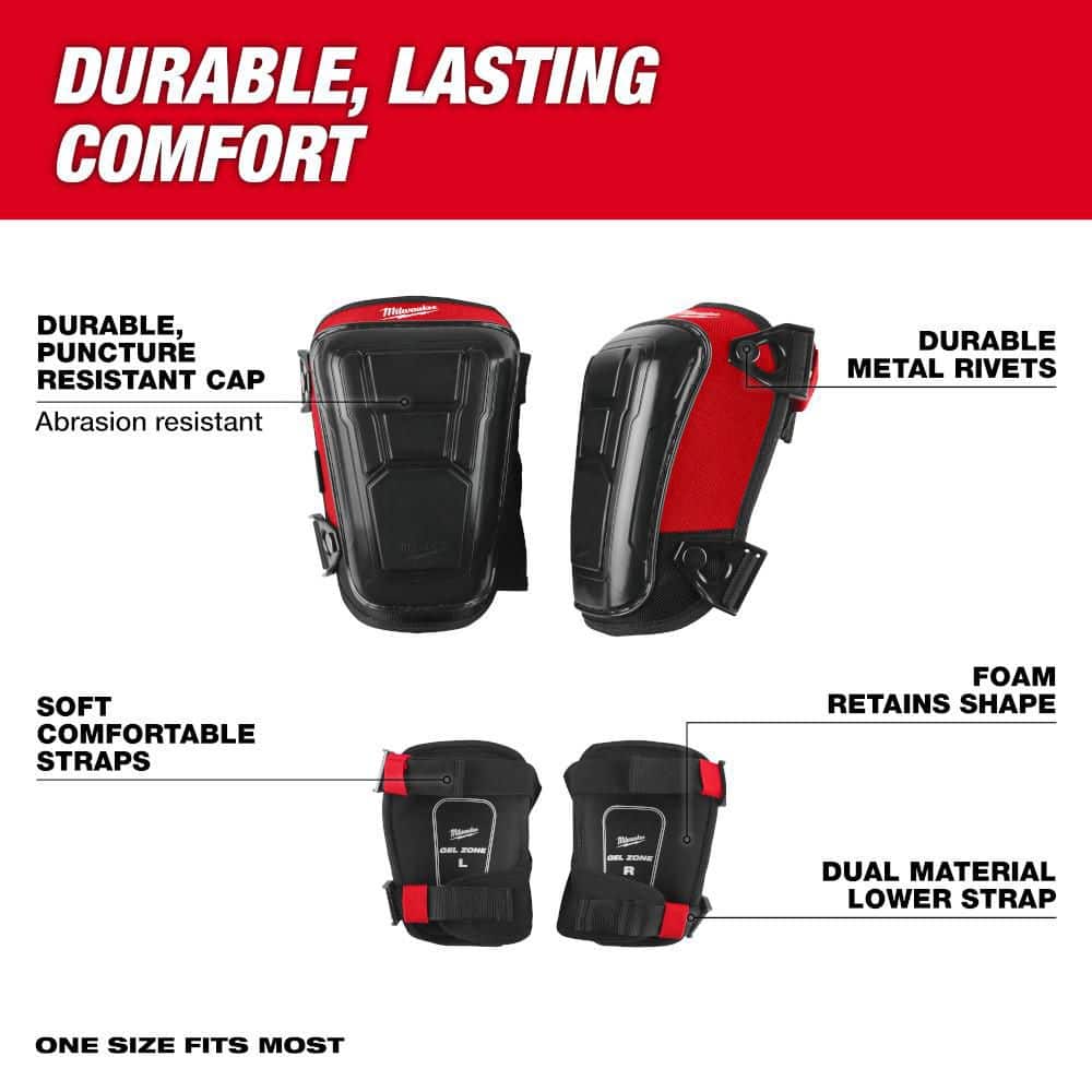 Milwaukee High Performance Hard Shell Knee Pads (3)