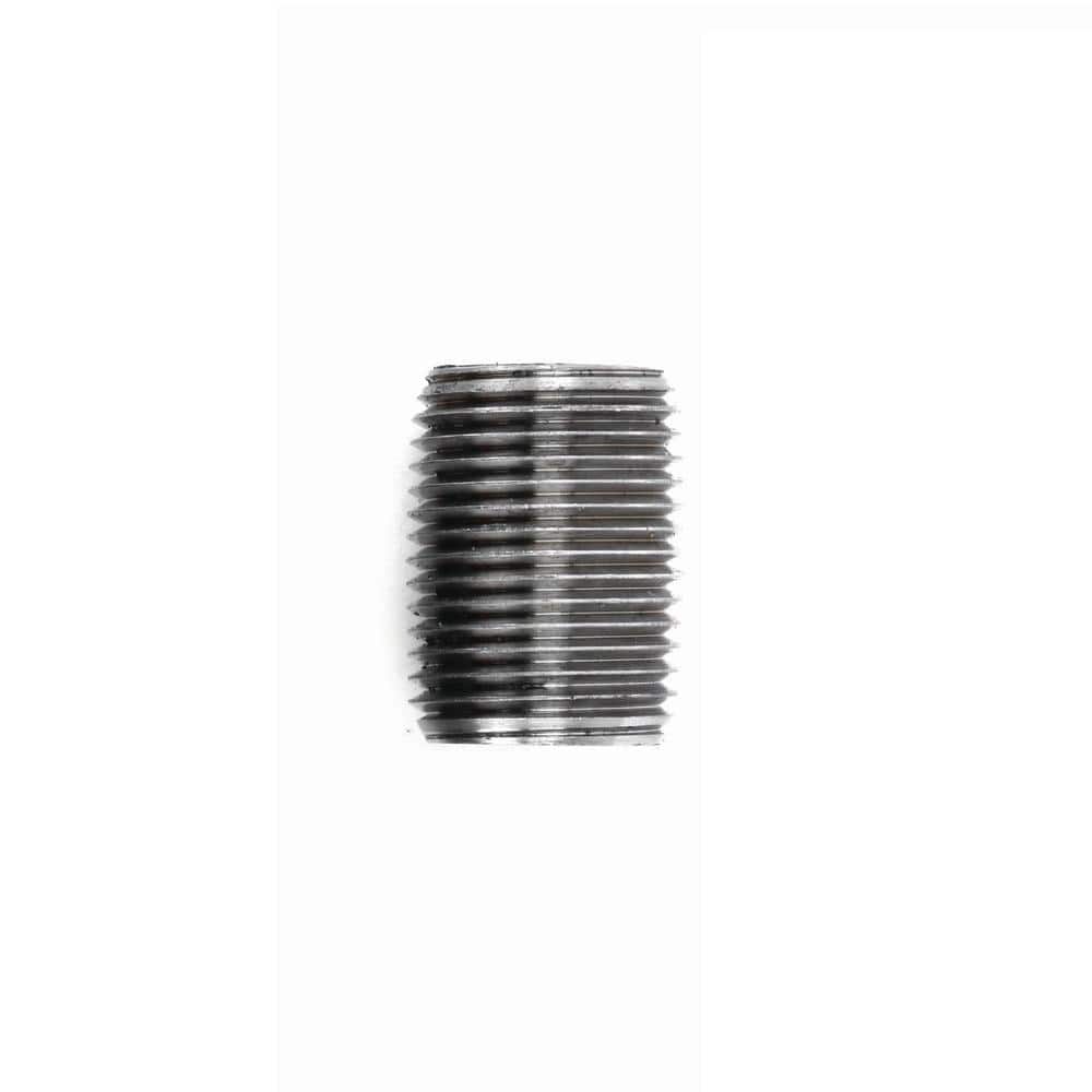 STZ 1/2 in. x Close Black Steel Nipple (1)