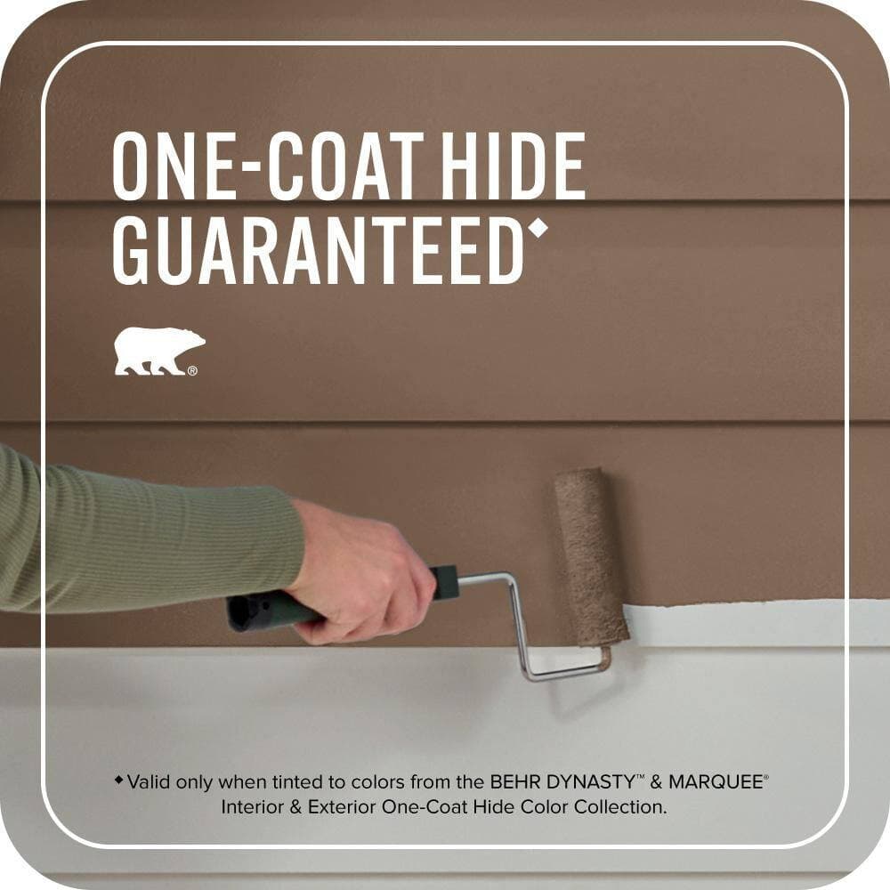 BEHR MARQUEE 1 gal. #N250-7 Mission Brown Semi-Gloss Enamel Exterior Paint & Primer (3)