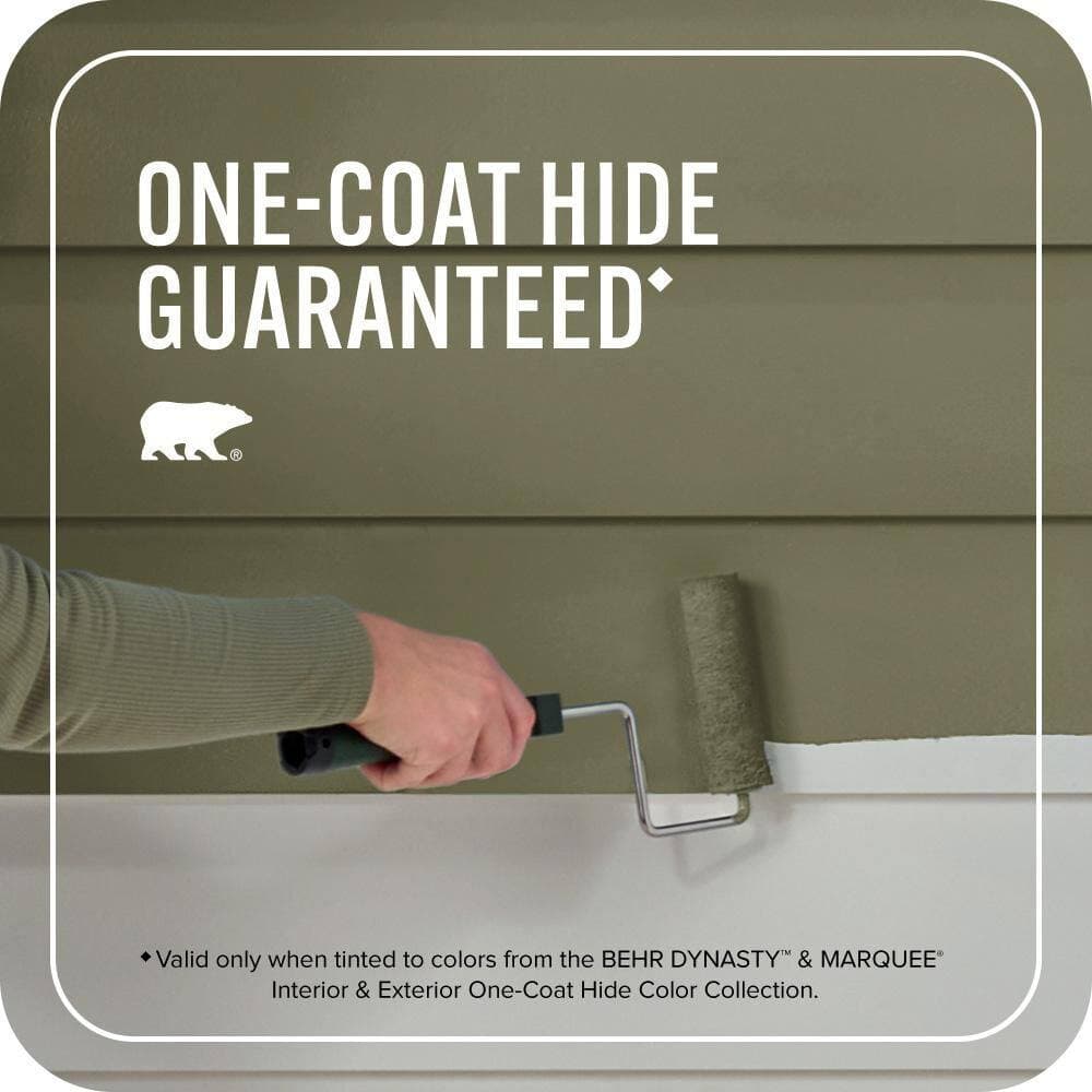 BEHR MARQUEE 5 gal. #S350-7 Cedar Glen Satin Enamel Exterior Paint & Primer (3)
