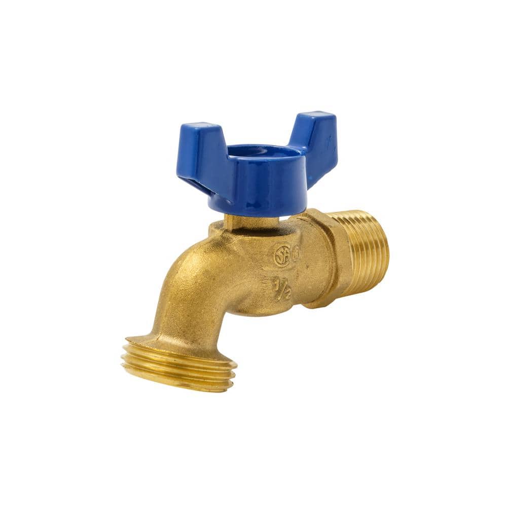 Everbilt Quarter Master Forged Brass MPT and Internal Solder Hose Bibb