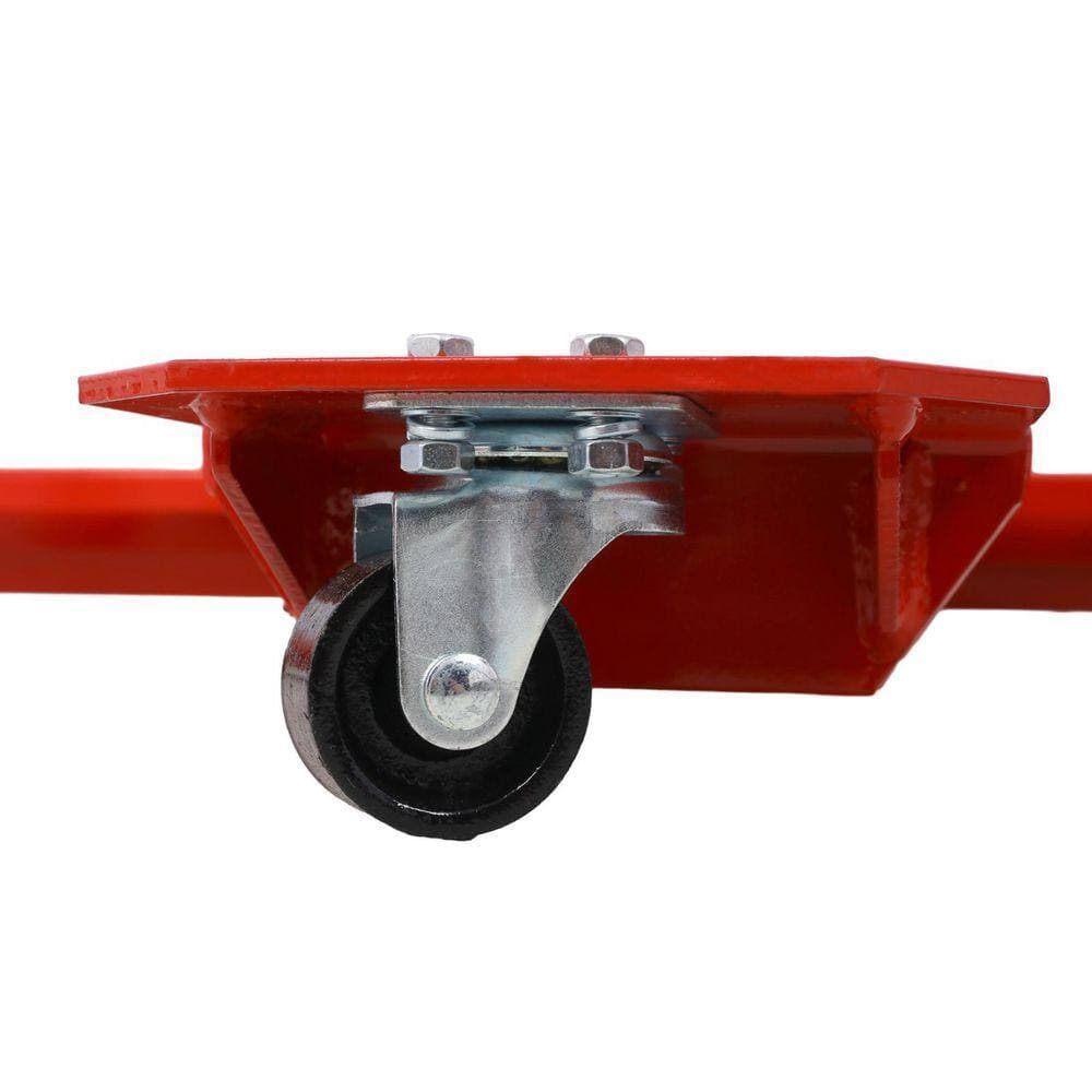 Miscool Ami 1250 lbs. Cruiser-Dolly Steel Motorcycle Dolly Red (2)