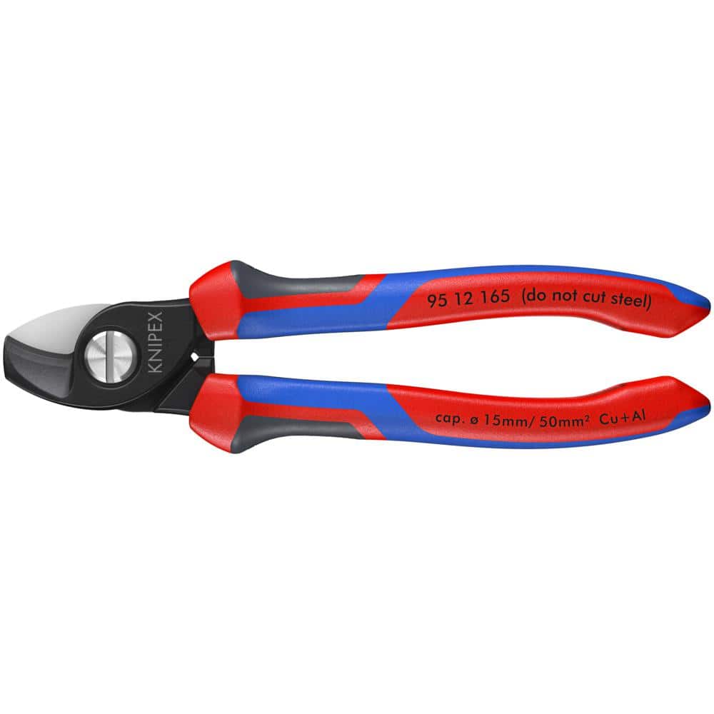 KNIPEX 6-1/2 in. Cable Shears with Comfort Grip (1)