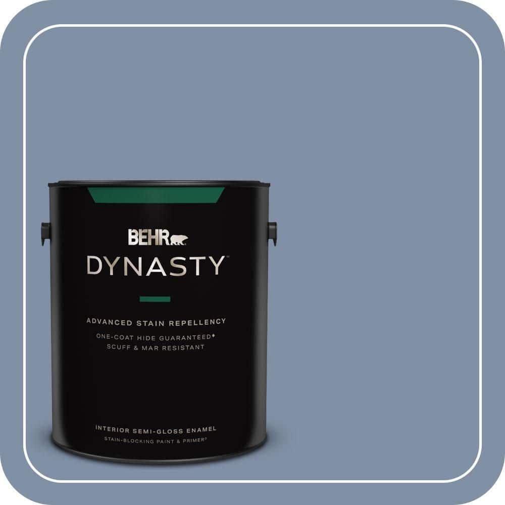 BEHR DYNASTY 1 gal. #MQ5-16 Montage One-Coat Hide Semi-Gloss Enamel Interior Stain-Blocking Paint & Primer