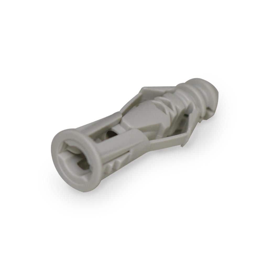 Cobra Anchors #8 1-1/4 Gray Ribbed Anchors with Screws (100-Pack) (4)