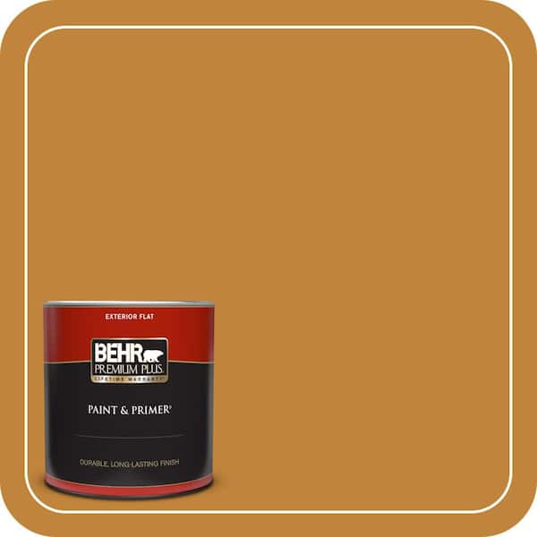 BEHR PREMIUM PLUS #M260-7 Back to School Enamel Interior Stain-Blocking Paint and Primer (4)
