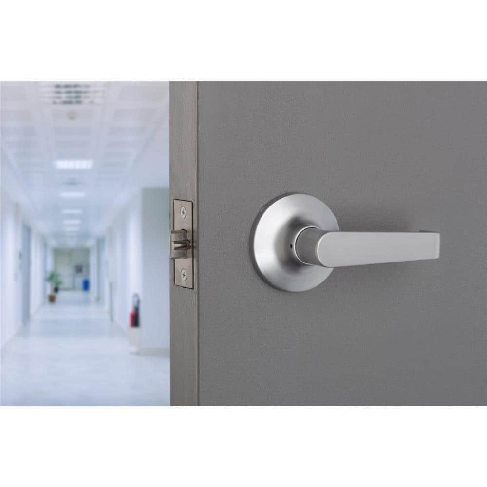 Universal Hardware Light Duty Commercial Storeroom Lever, ADA, UL 3-Hour Fire, ANSI Grade 2, Satin Chrome Finish (2)