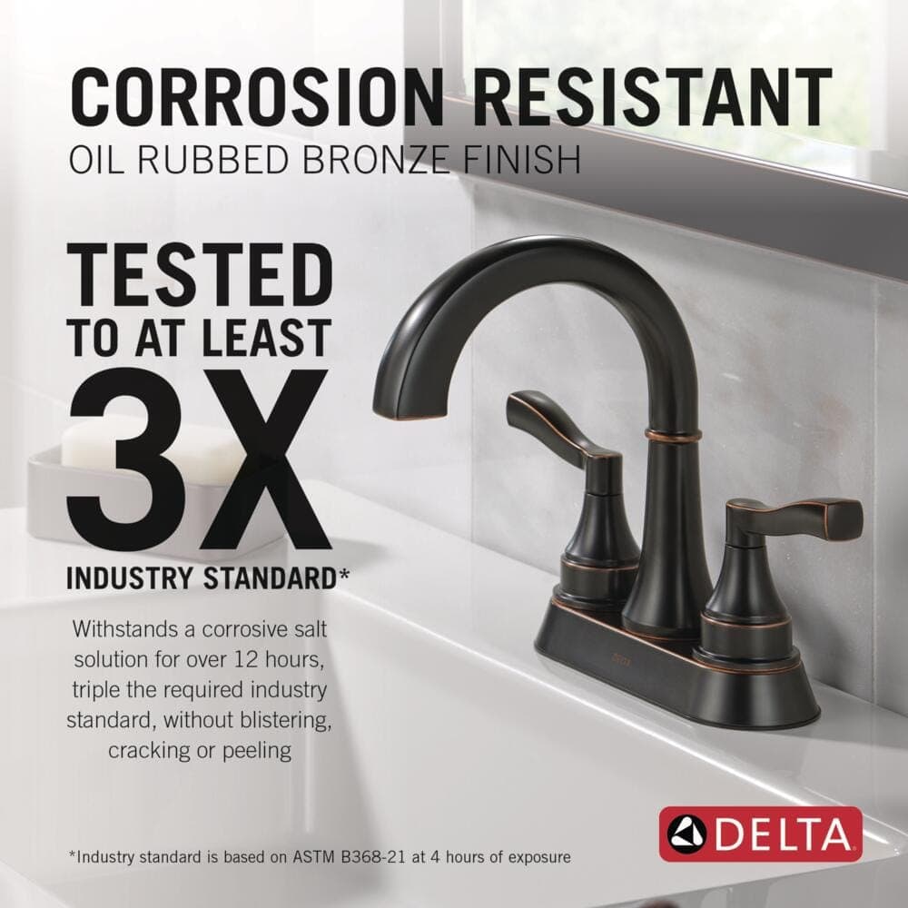 Delta Faryn 4 in. Centerset Double-Handle Bathroom Faucet in Oil Rubbed Bronze (4)