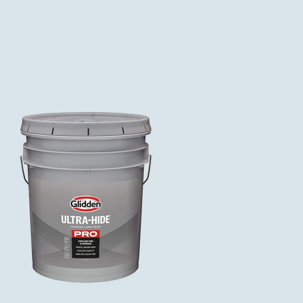 Glidden Ultra-Hide 1 gal. PPG1158-1 Baby's Breath Eggshell Interior Paint