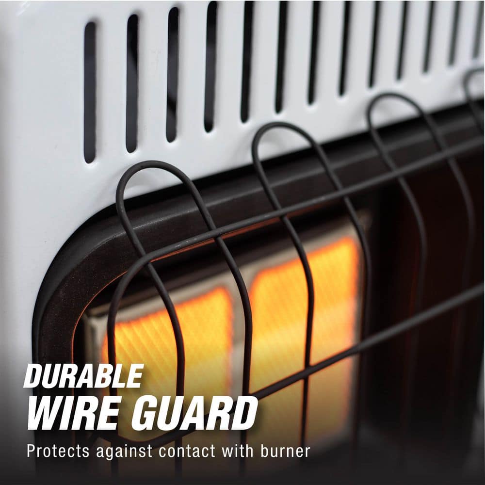 Mr. Heater 20,000 BTU Vent Free Radiant Natural Gas or Propane Dual Fuel Space Heater (4)