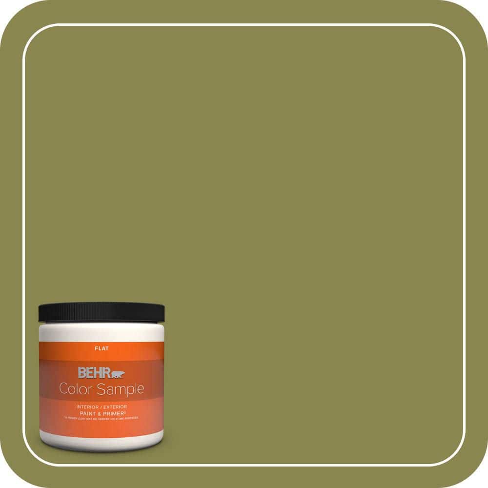 BEHR PREMIUM PLUS #T15-18 Snap Pea Green Enamel Low Odor & Primer (1)